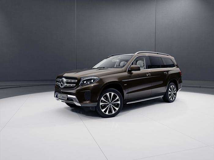 ... Its next-generation GLS three-row SUV.