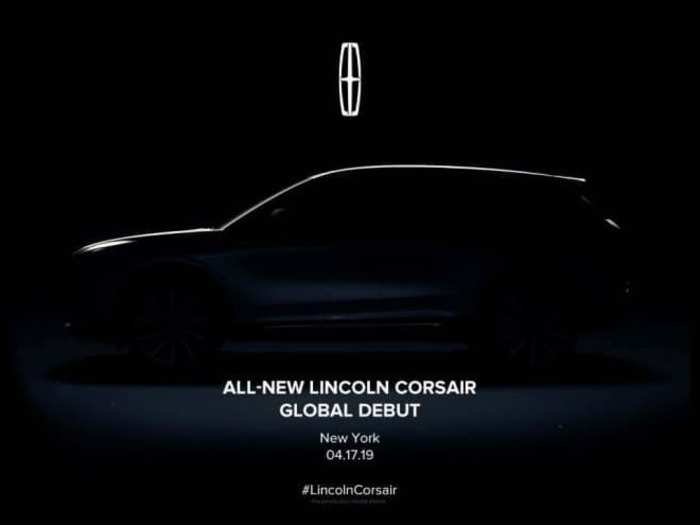 Lincoln is set to launch a new compact SUV called the Corsair.