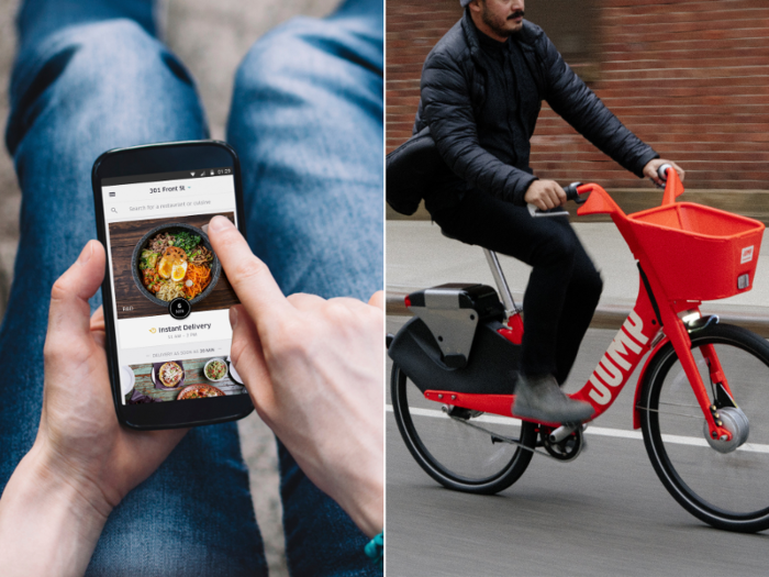 Outside of the ride-hailing experience, Uber and Lyft are both in the scooter and bike industry. In certain cities, you can use both apps to book scooters — Uber