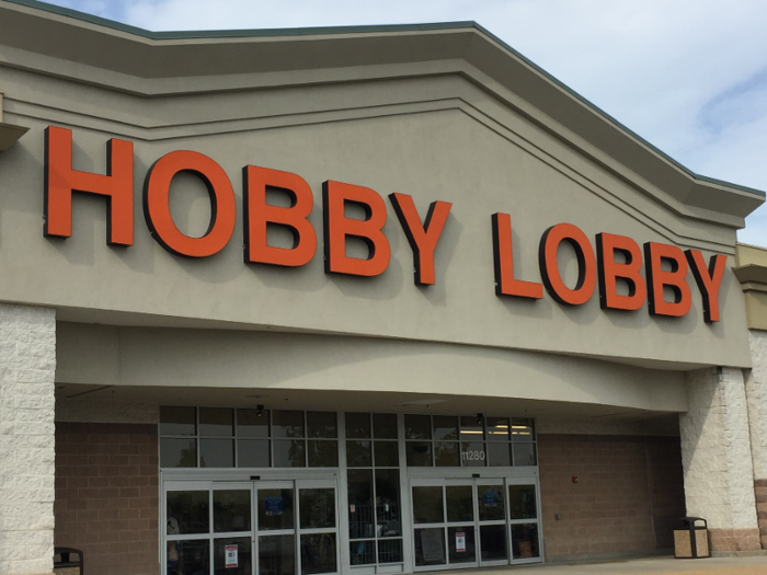 A gang allegedly stole from Hobby Lobby to supply 