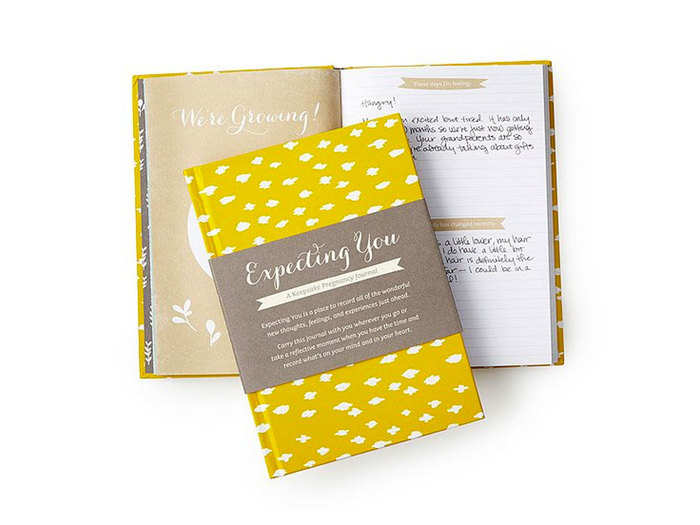 A keepsake journal for expecting mothers