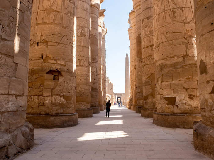 The temple, once called Ipet-isut, or "The Most Selected of Places," was the main Theban place of worship. It was constructed continuously over the course of 2,000 years, with each successive pharaoh adding to or changing the complex.