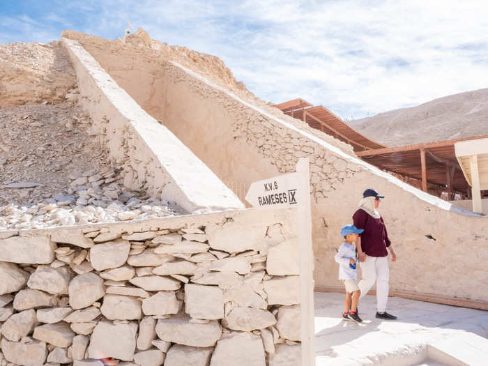 The original name of the Valley of the Kings was "The Great and Majestic Necropolis of the Millions of Years of the Pharaoh, Life, Strength, Health in The West of Thebes." What a mouthful.