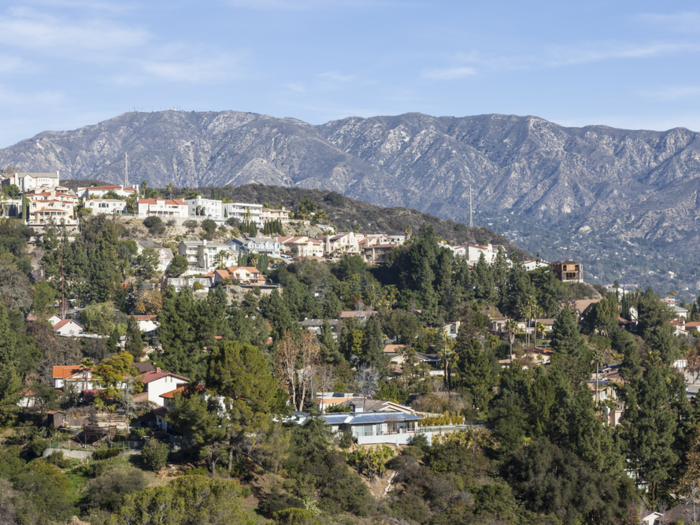 2. Los Angeles, California, median home price: $617,300