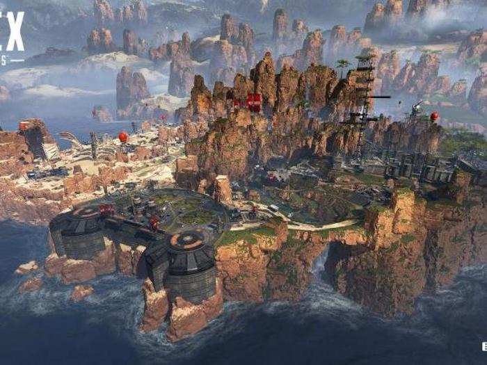 3. The way players can interact with the extremely detailed world in "Apex Legends" is a testament to its excellent world design.