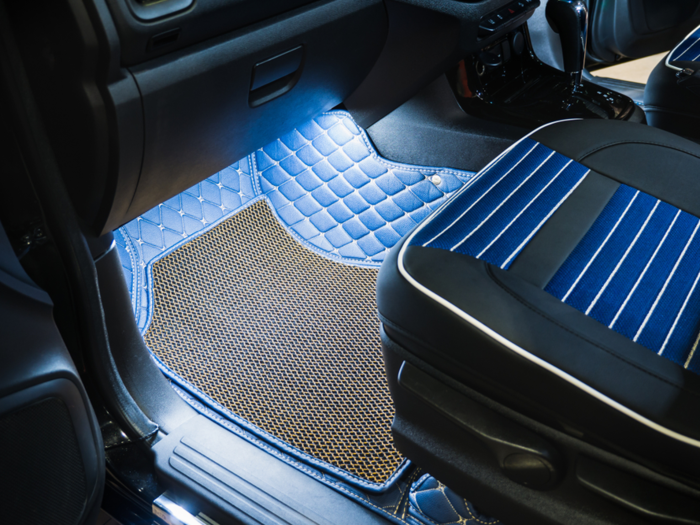 Custom floor mats