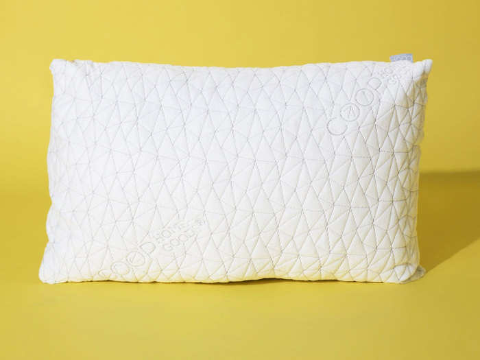 A supportive, yet soft and fluffy pillow that will help her sleep better.