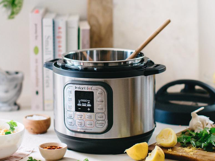 The Instant Pot for tons of easy and delicious meals.