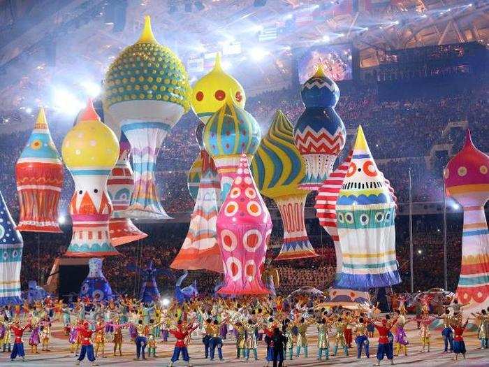 Russia spent $50 billion on the 2014 Winter Olympics