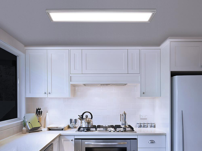 Buy: Hampton Bay LED Square Low Profile Flush Mount Light