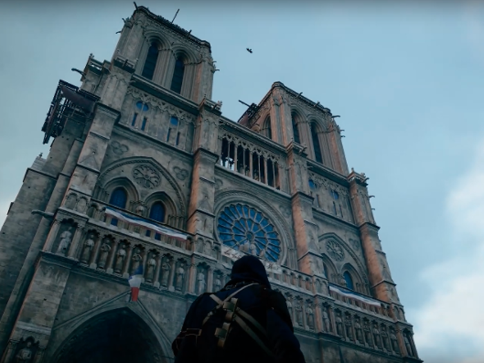 As detailed in a 2014 feature published in The Verge, Caroline Miousse, an Ubisoft level artist, spent two years poring over details of the cathedral to create as accurate a depiction as possible in the game.