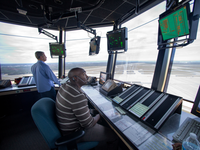 1. Air traffic controllers earn a median wage of $124,540.