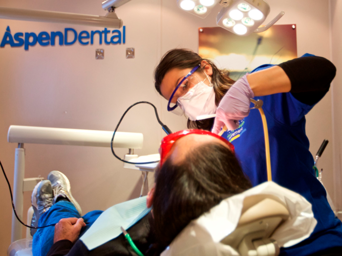 6. Dental hygienists earn a median wage of $74,820.