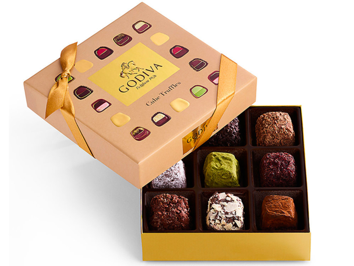 Classic Godiva truffles