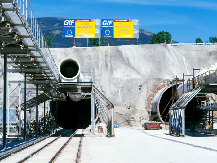 8. Guadarrama Tunnel