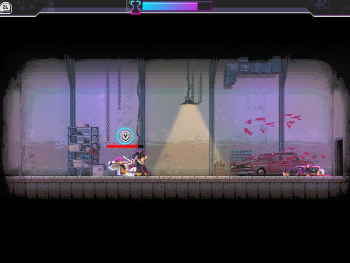 "Katana Zero" has a handful of threatening boss enemies. You