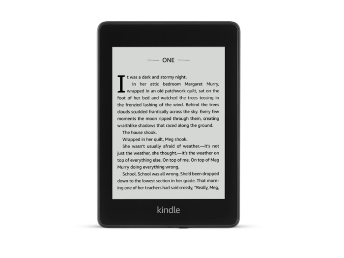 A Kindle for easy reading