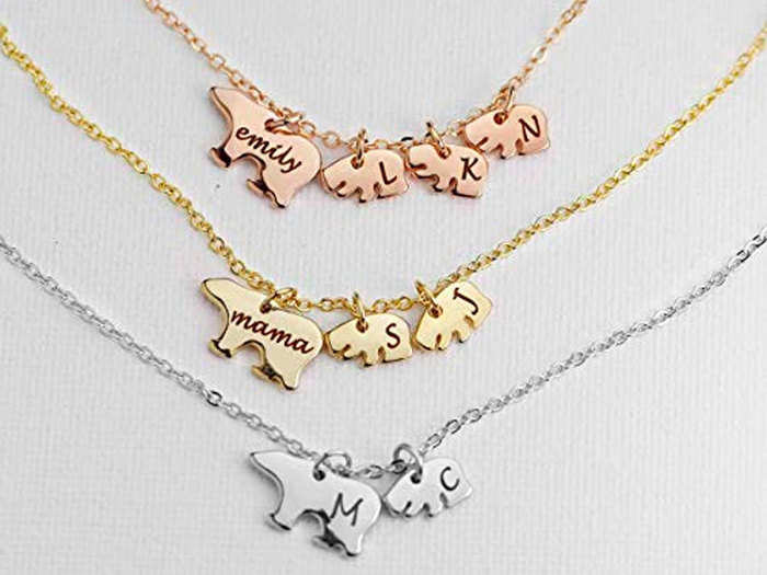 A necklace with a message