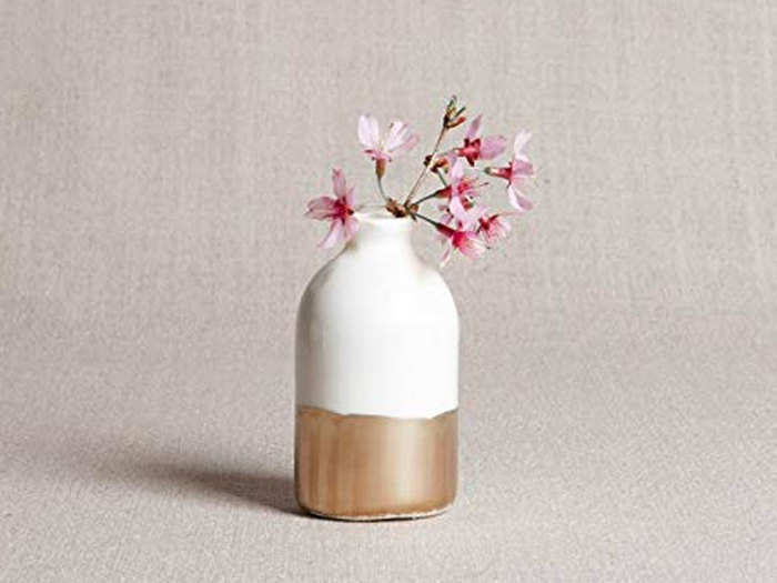 A pretty porcelain vase