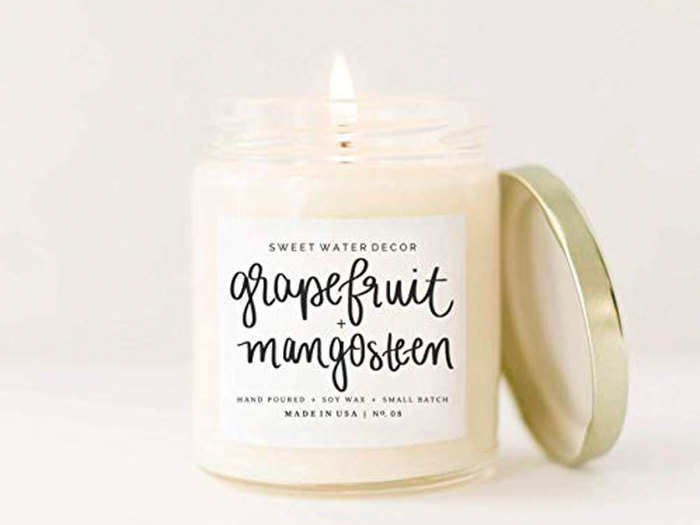 A refreshing, hand-poured candle