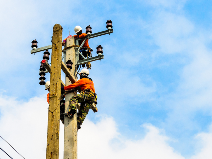 Electrical-power-line installers and repairers make an average of $70,910 a year