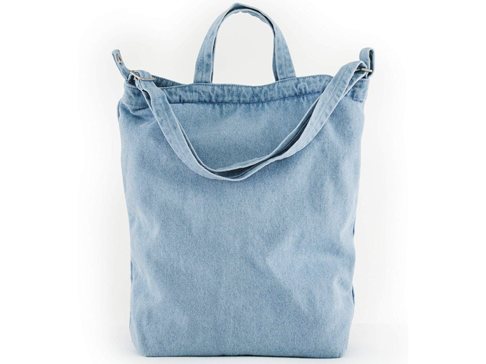 A denim tote