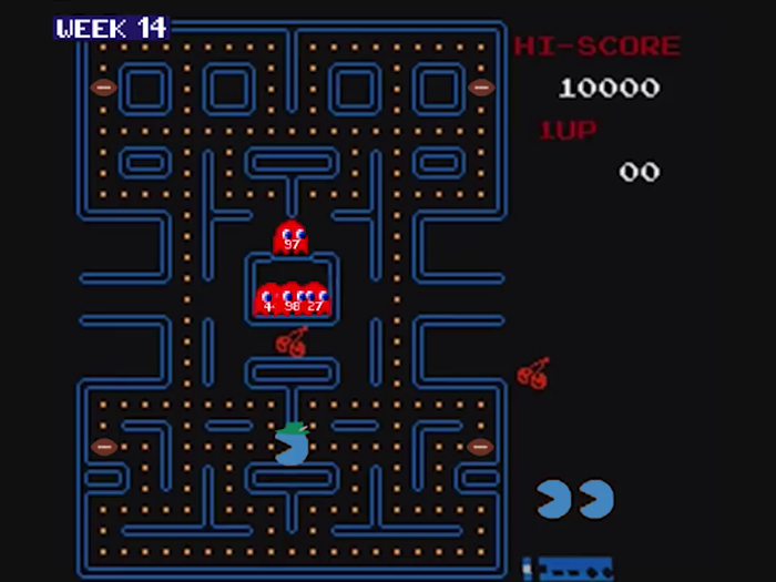 Week 14: "Pac-Man" versus the Atlanta Falcons