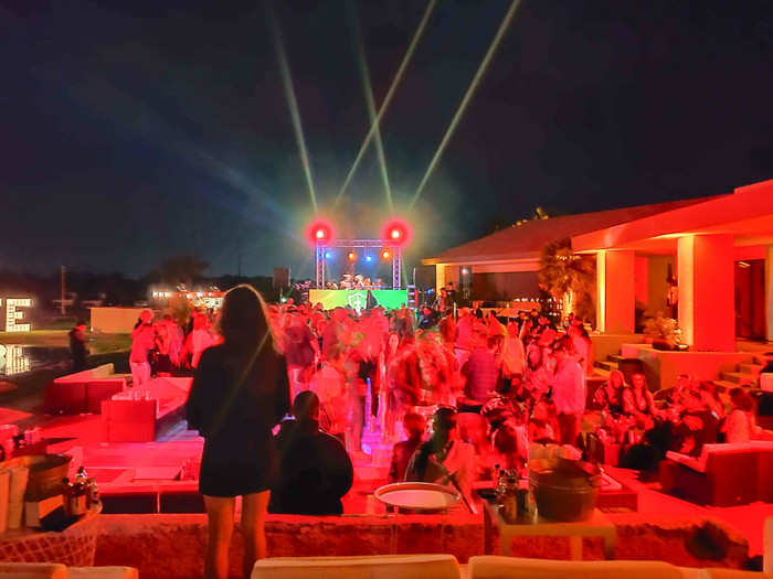 The event was held at Lago Vista Ranch and featured an open bar, a big dance floor and a DJ booth, a food truck, and all the music industry insiders one could hope to rub shoulders with. The event was hosted by Tyga and featured appearances by Lil Pump, Meek Mill, Desiigner, Two Chainz, and Paris Hilton, of all people. The pours at the open bar were very heavy. It was a ridiculous end to a ridiculous weekend.