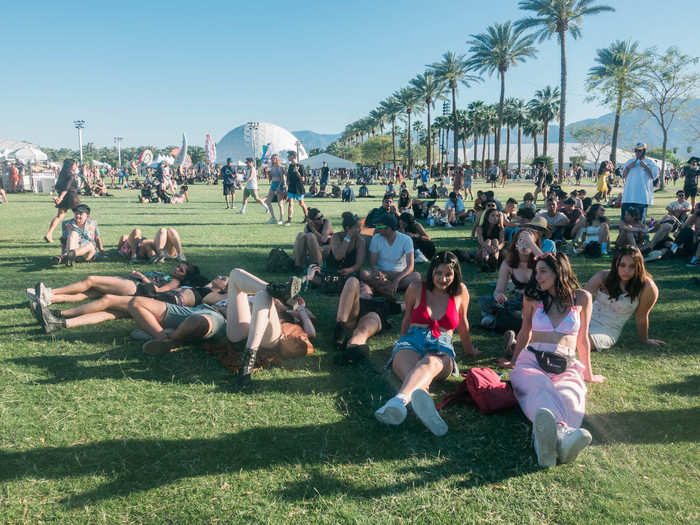 One of the best parts about any festival, in my opinion, is lounging on the grass to a laid-back artist. On Saturday, I whiled away an afternoon to the goofball rock of Mac DeMarco.