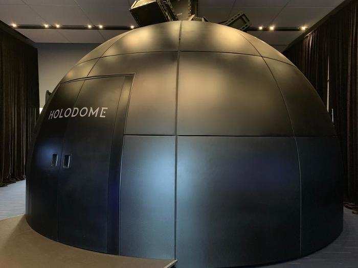 By far the biggest attraction this year is the Holodome, a simulation machine envisioned by late Microsoft co-founder Paul Allen.