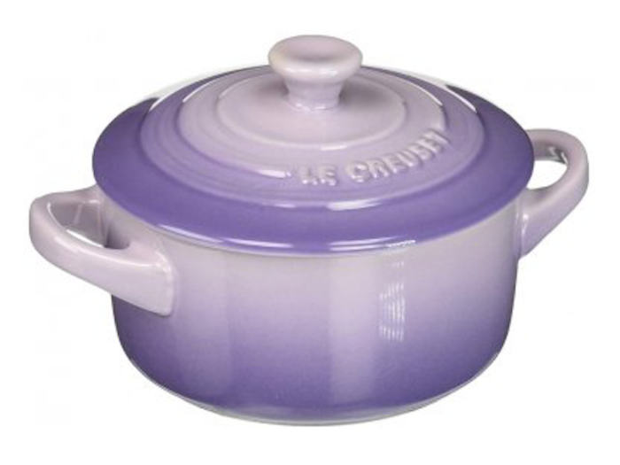 A mini Le Creuset stoneware Cocotte