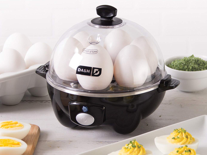 A rapid egg cooker