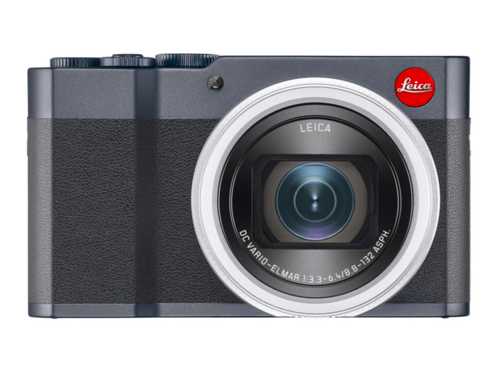 A sleek digital camera