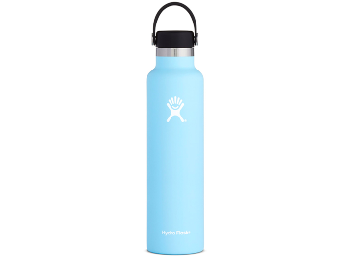 A high-quality water bottle that comes in distinctive colors