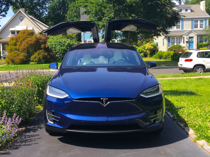 The Model X was a Business Insider car-of-the-year finalist in 2015.