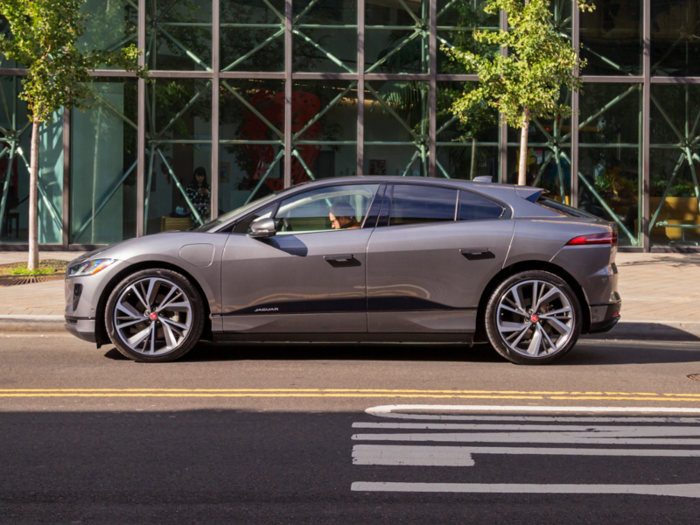 The I-Pace can accelerate from 0-60 mph in 4.5 seconds.