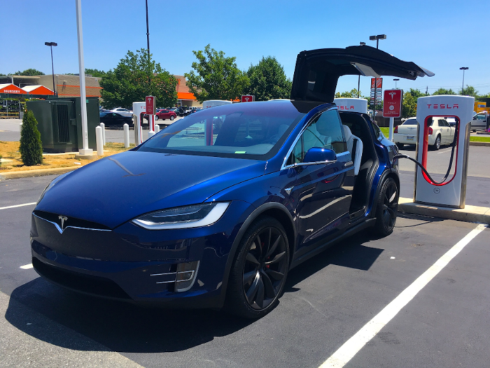 The Model X was released in 2015.