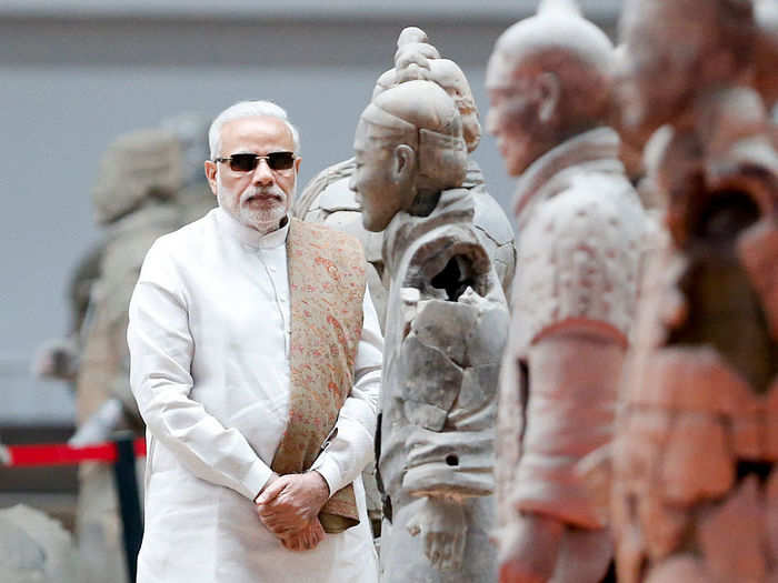 Indian Prime Minister Narendra Modi: Staying fashionable