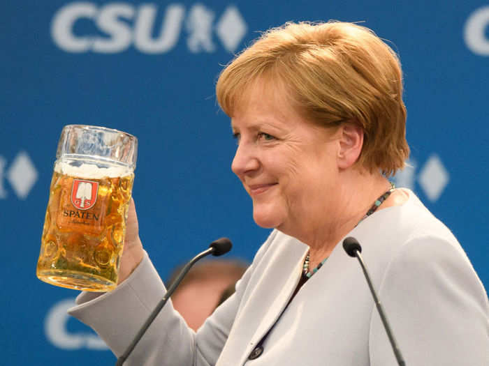 Angela Merkel: Food hoarding