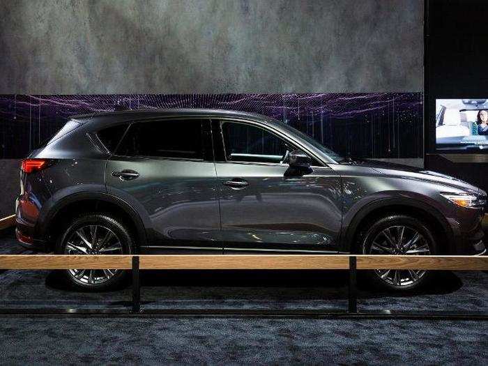 ... Mazda rolled out the long-awaited diesel-powered CX-5 crossover.