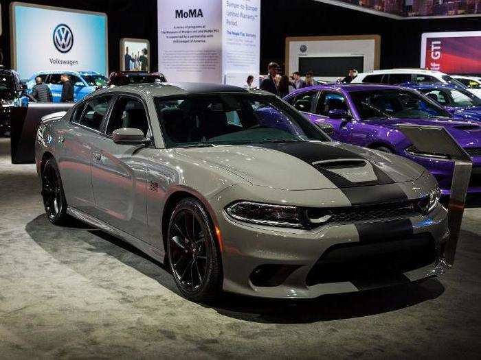 Dodge introduced a new Stars and Stripes edition of its Charger and Challenger muscle cars in honor of the US armed forces.