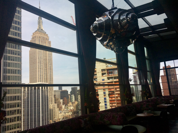 At 35 floors, the club surpasses Sky Room to be the highest nightclub in NYC, but that