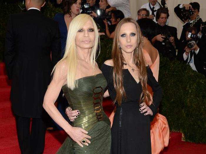 Talking about her own experience as a mother, Donatella told The New Yorker, "I try to give my children quality time instead of quantity time."