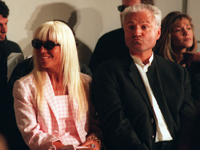 During her early years at Versace, critics, including The New Yorker, called Donatella a mere "muse, mascot, and de-facto First Lady" to Gianni while he was still alive and running the company.