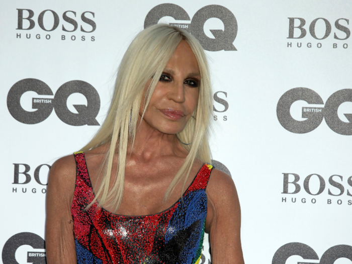 Donatella became the new face of the Versace brand after her brother