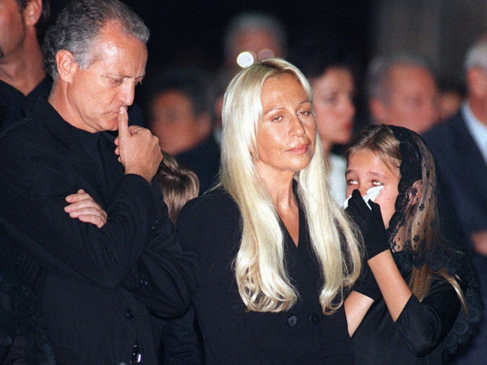 Donatella said that was the moment that changed her family