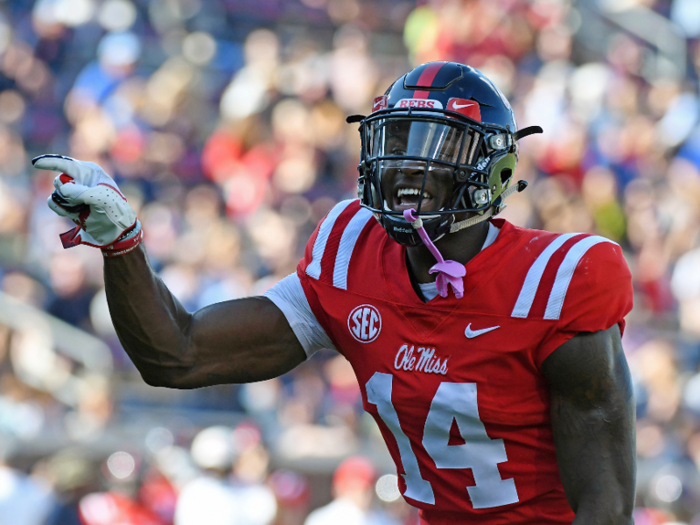 22. Baltimore Ravens — D.K. Metcalf, WR (Ole Miss)