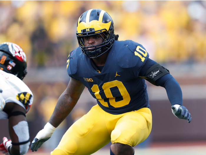 20. Pittsburgh Steelers — Devin Bush, LB (Michigan)