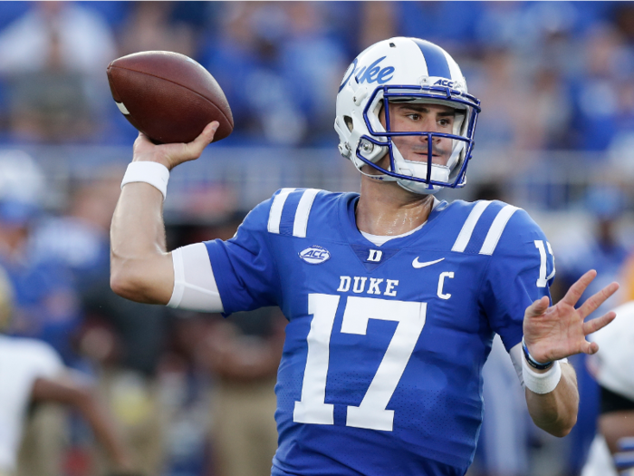 17. New York Giants (via Browns) — Daniel Jones, QB (Duke)