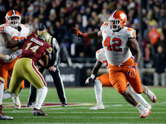 14. Atlanta Falcons — Christian Wilkins, DT (Clemson)